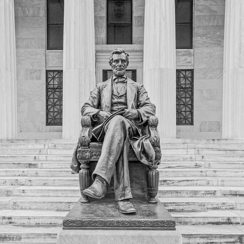 Lincoln-statue Lincoln statue, Buffalo New York